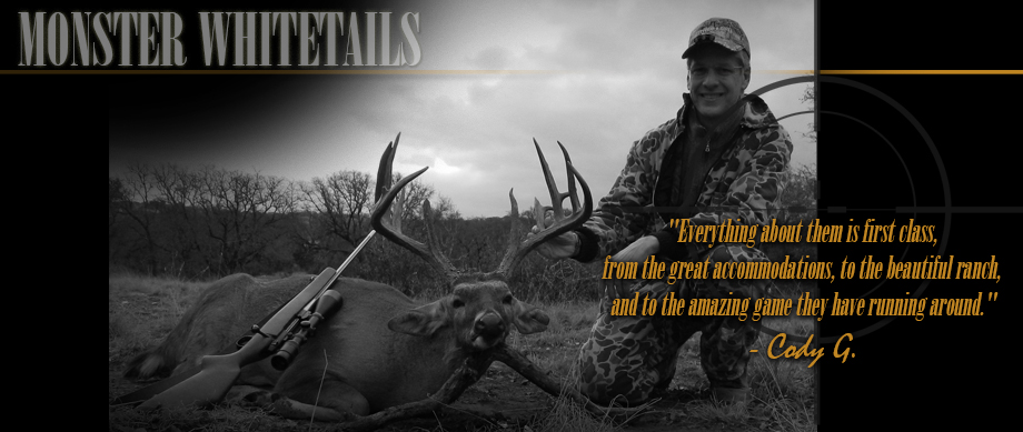 Monster Texas Whitetails
